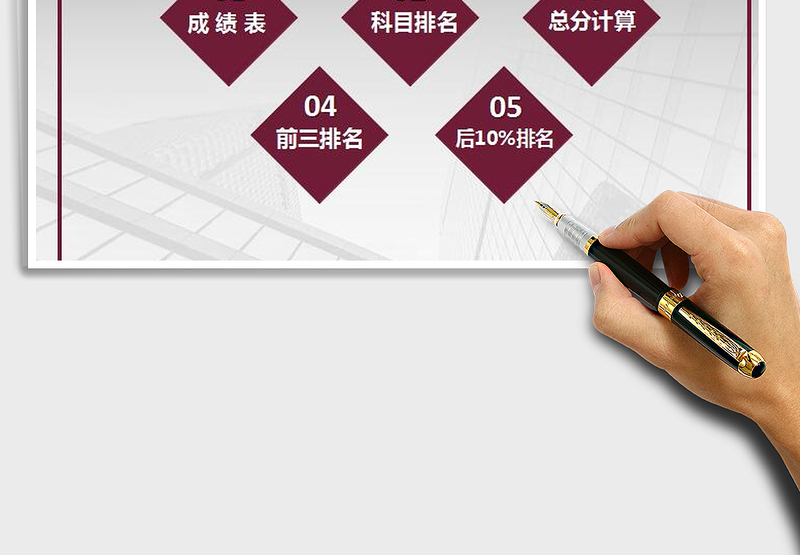 2025年学生成绩管理表