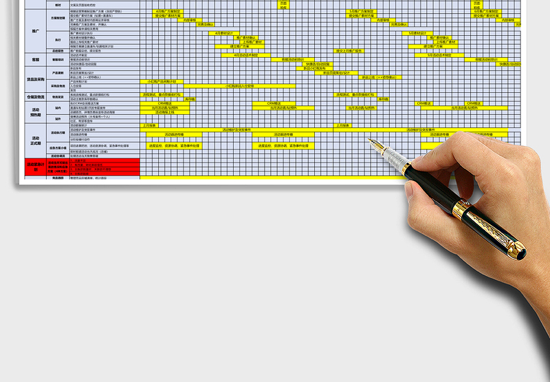 全面系统的项目甘图特适合大型项目