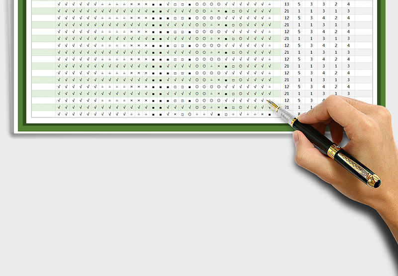 2025年考勤统计表