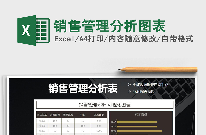 2025年销售管理分析图表