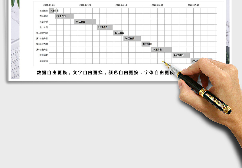 2025年项目规划进度表