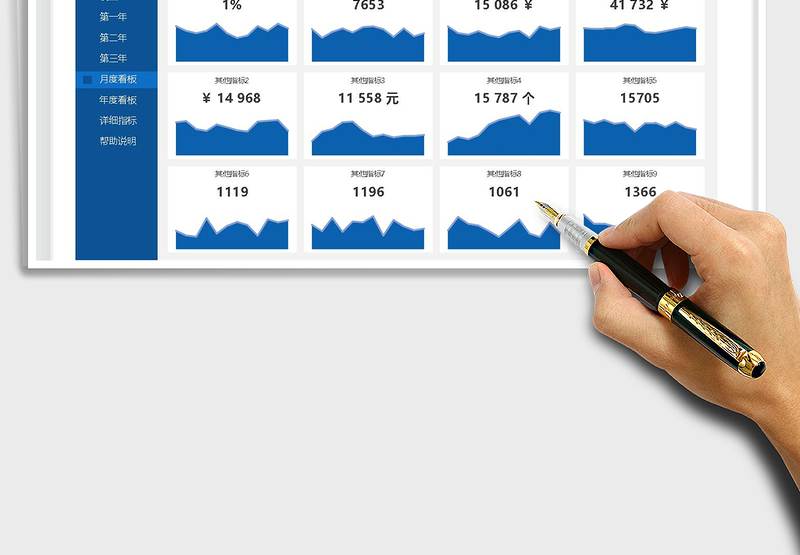 2025销售数据看板免费下载