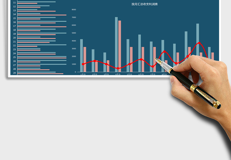 2025年智能收支管理表（图表结合）