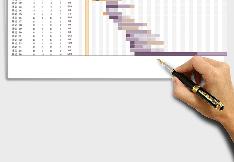 2024年甘特图项目规划器