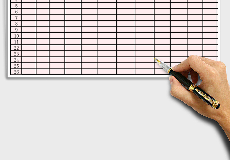 2025年人力资源-考勤表