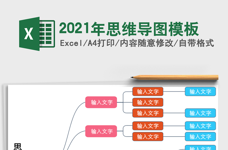 2025年思维导图模板