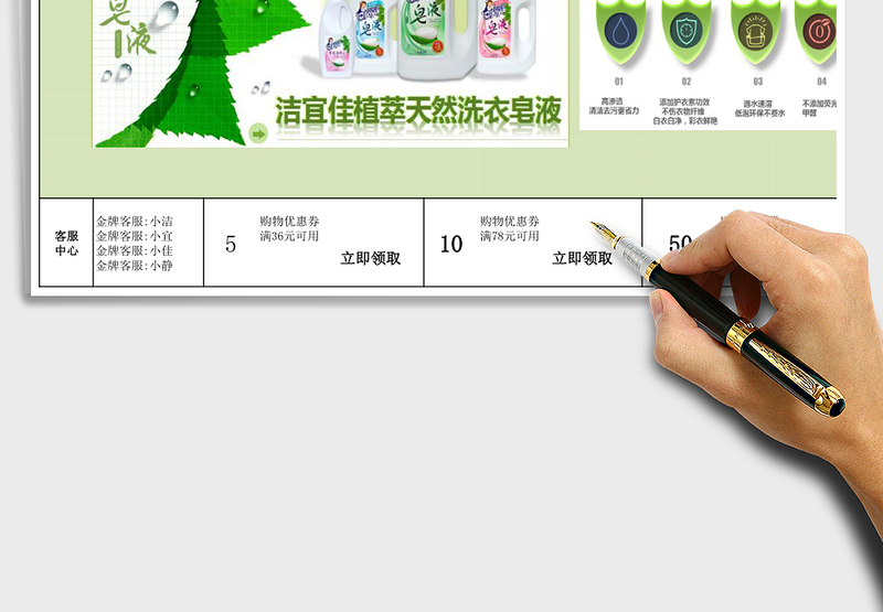 PC首页详情面布局