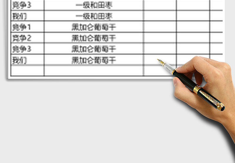 竞争对手商业节点分析