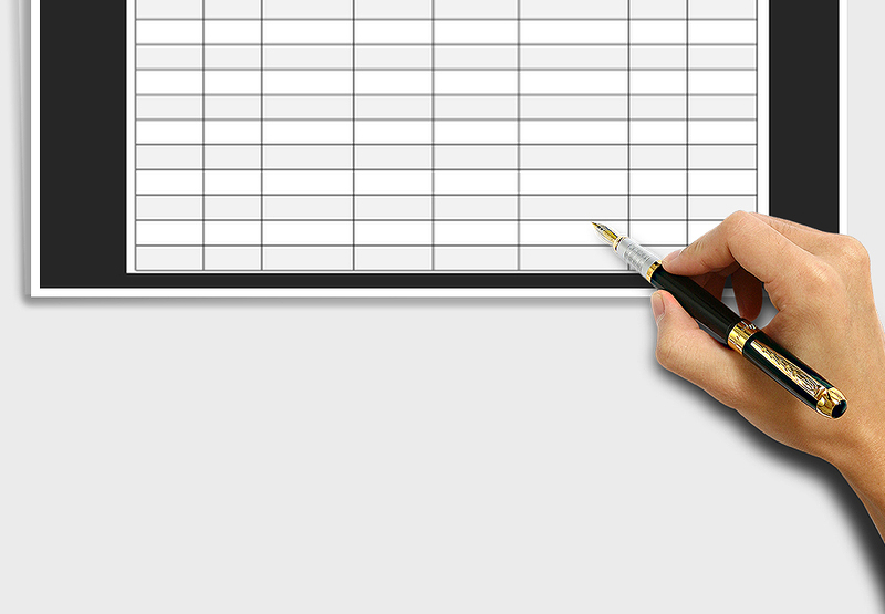 2025快递签收统计表免费下载