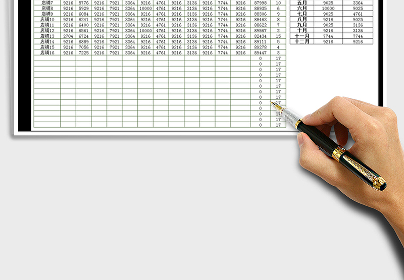2025年销售业绩统计表