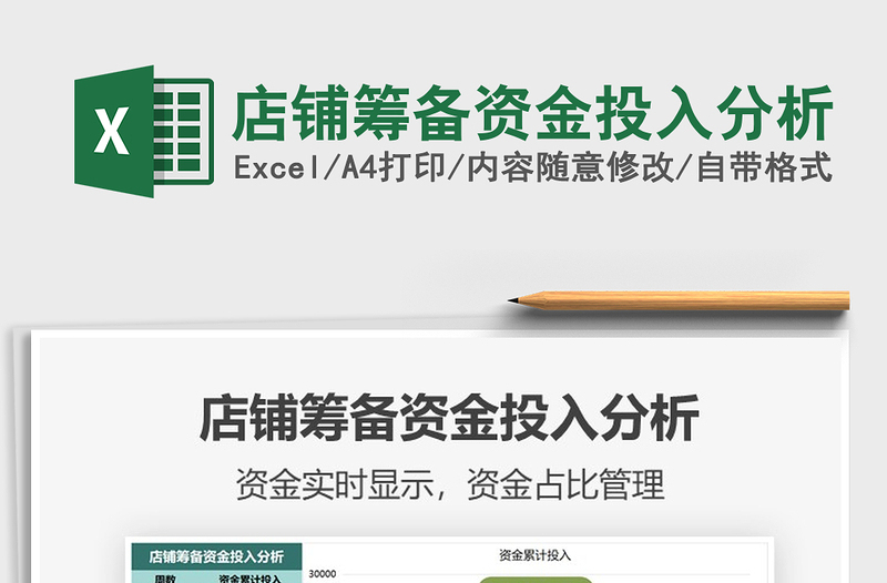 2025年店铺筹备资金投入分析