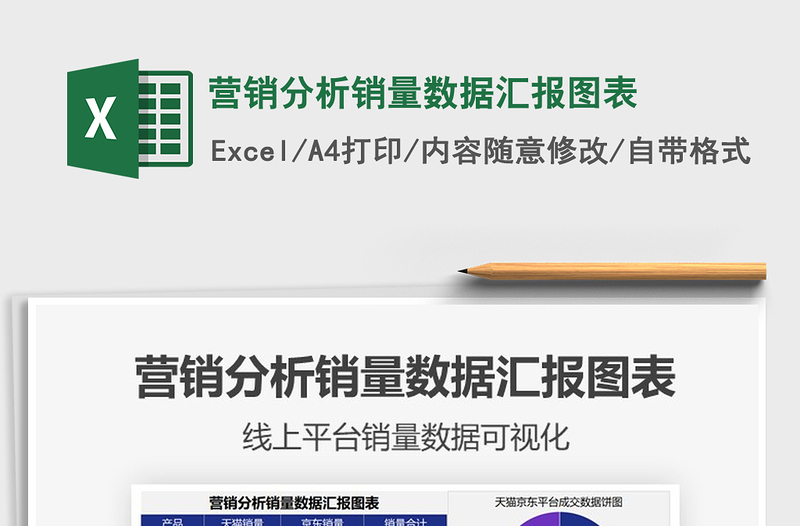 2025年营销分析销量数据汇报图表