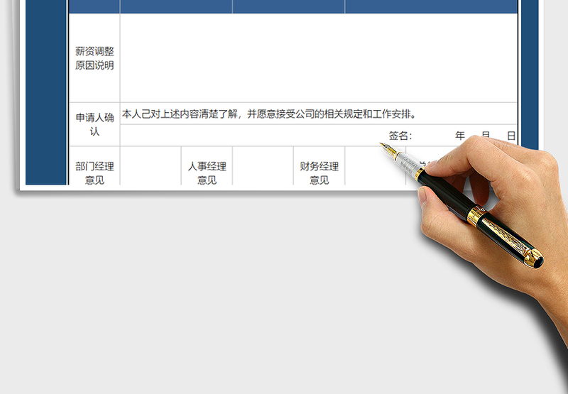 2025年薪资异动调整表