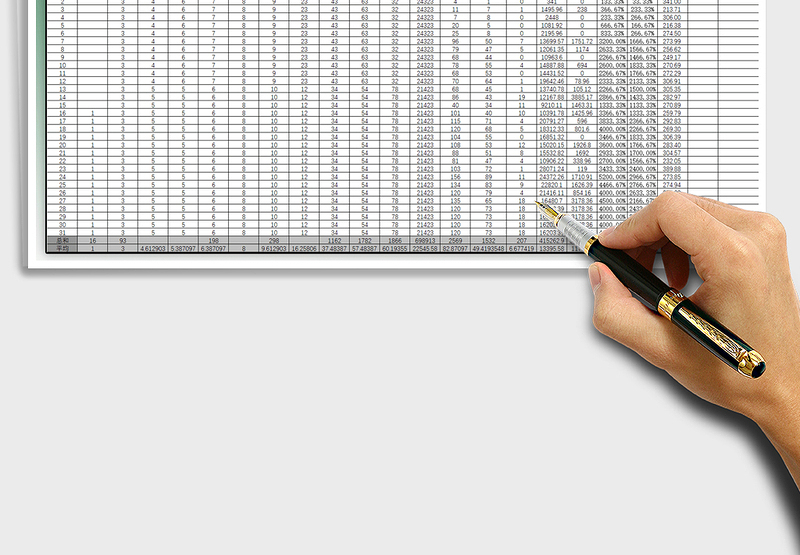 2025X月店铺业绩总结模板含公式免费下载