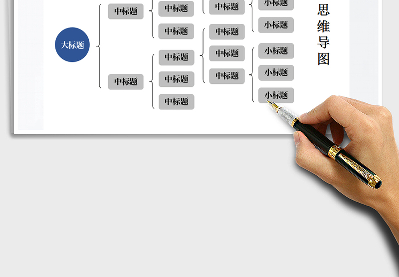 2025思维导图组织结构图免费下载