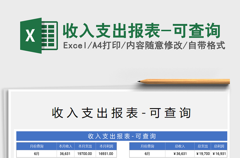 2025年收入支出报表-可查询