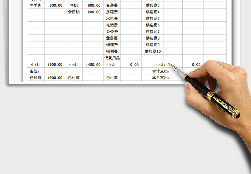 2025年餐饮支出统计表