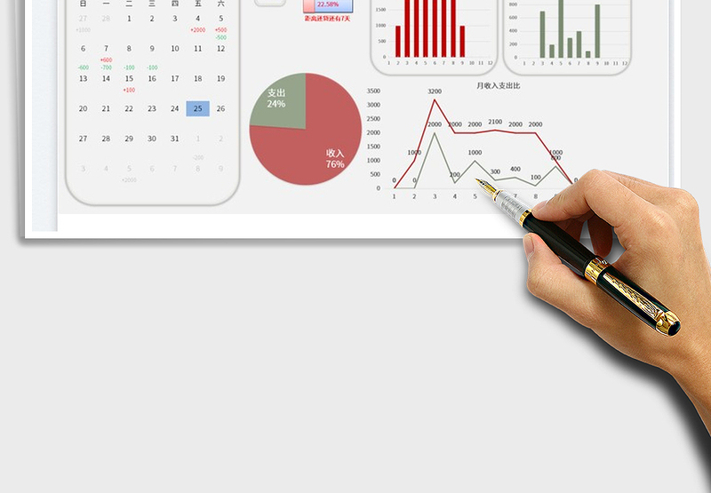 2025个人家庭收入支出明细表免费下载