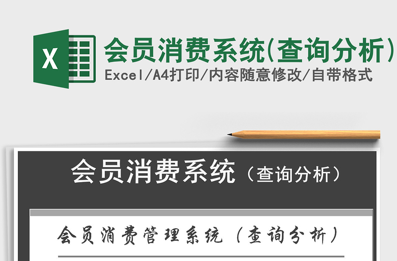 2025年会员消费系统(查询分析)