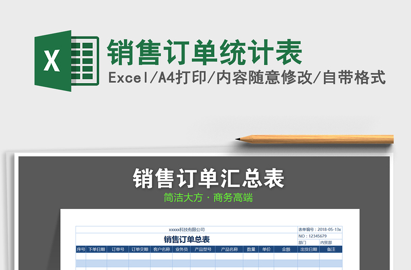 2025年销售订单统计表