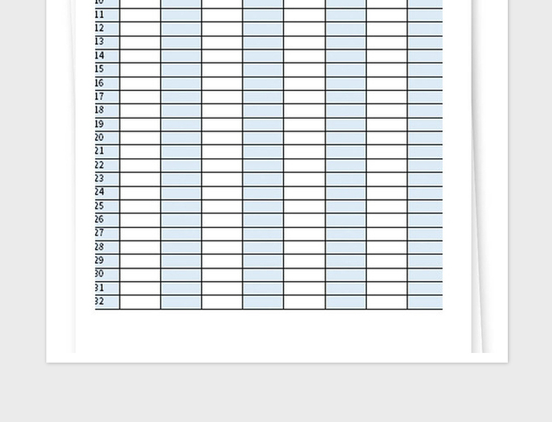 2025年学生成绩统计表Excel模板