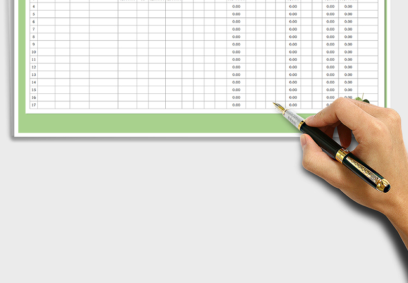 2025年员工工资表（全自动）