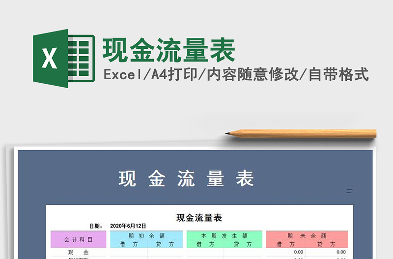 2025年现金流量表