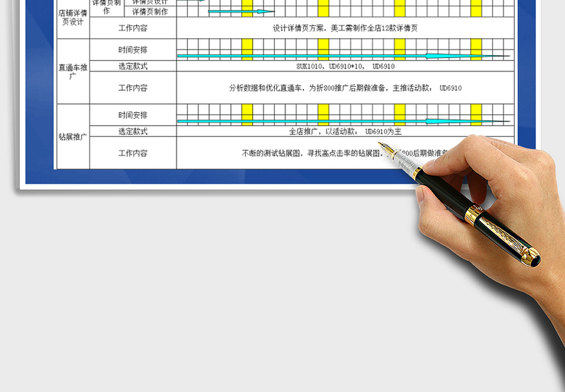 2025年执行进度计划表