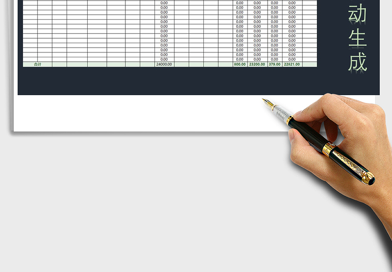 2025年工资表自动计算生成免费下载