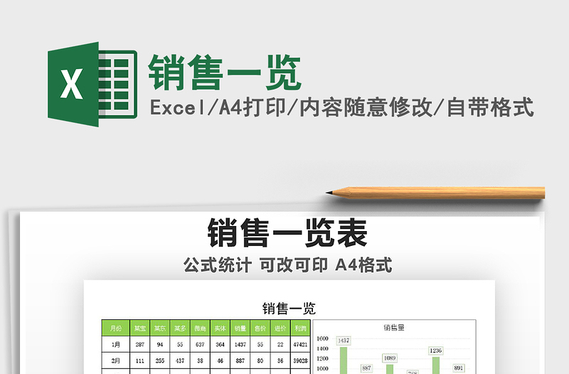 2025销售一览免费下载