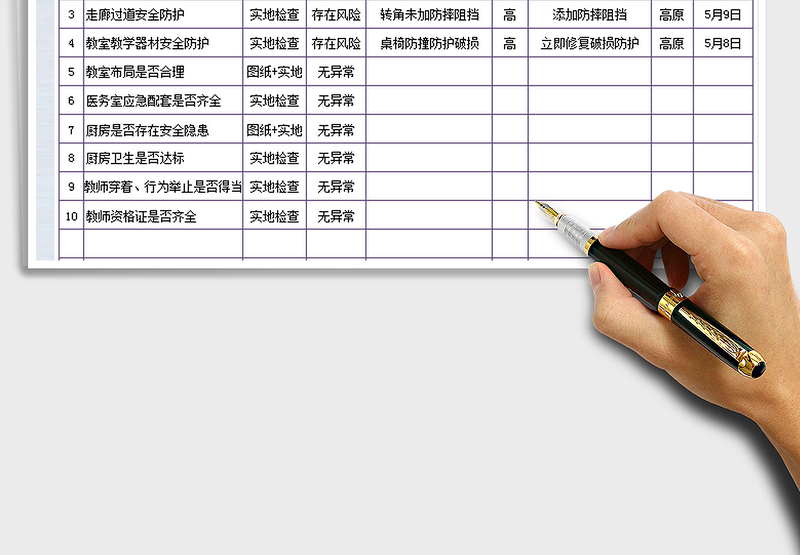 2025年幼儿园教学环境检查表