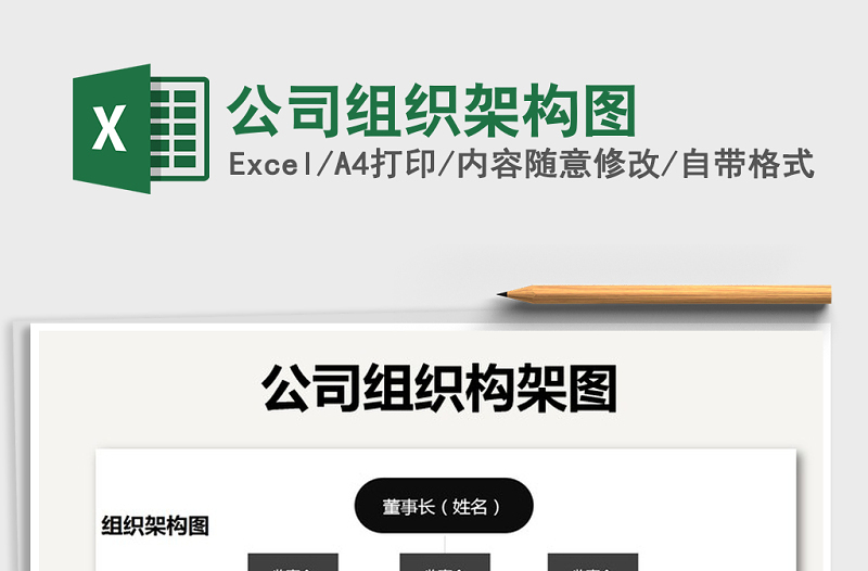 2025年公司组织架构图免费下载