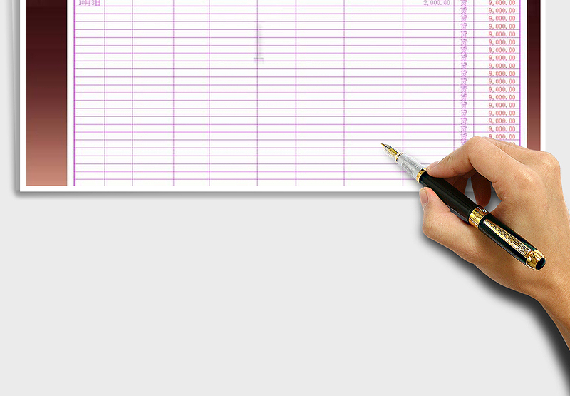 2025现金出纳日记账&日期查询汇总免费下载