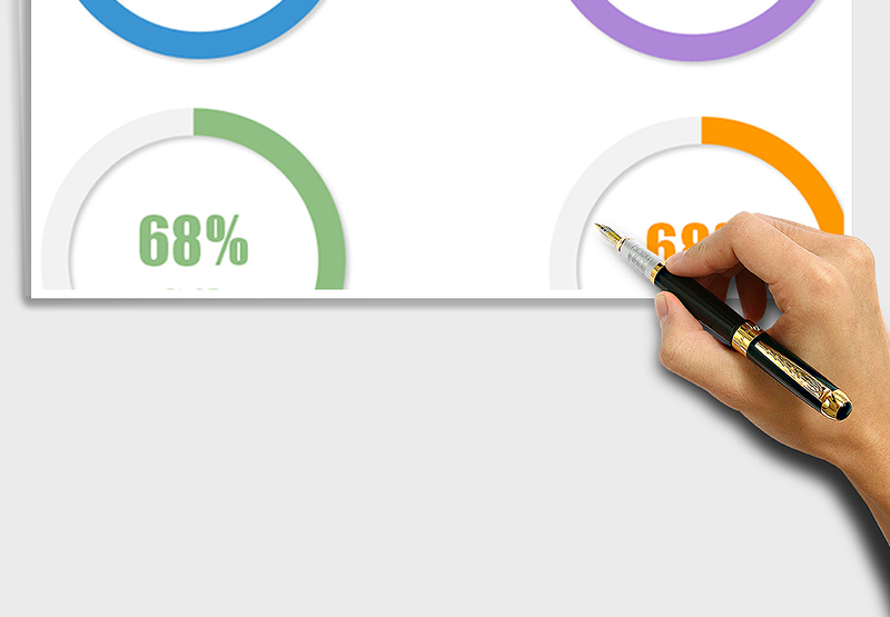 2025年圆环比例阴影免费下载