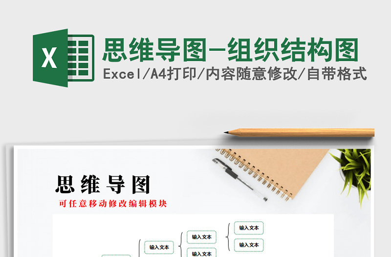 2025年思维导图-组织结构图