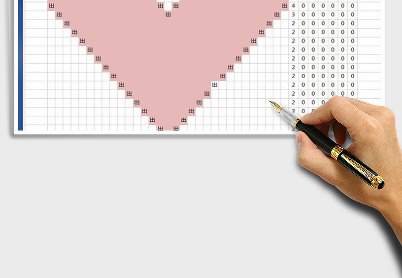 2025年考勤表（自动可修改打印）