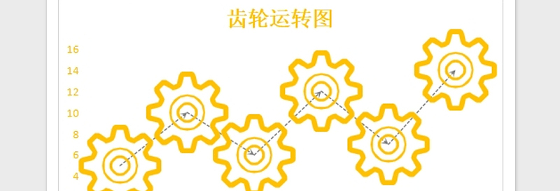 2025年可视化图表—精美多种色彩折线图免费下载