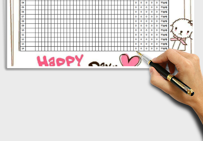 2025全自动考勤统计表免费下载