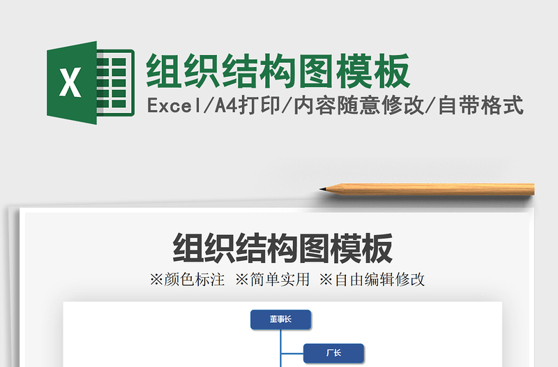 2025年组织结构图模板