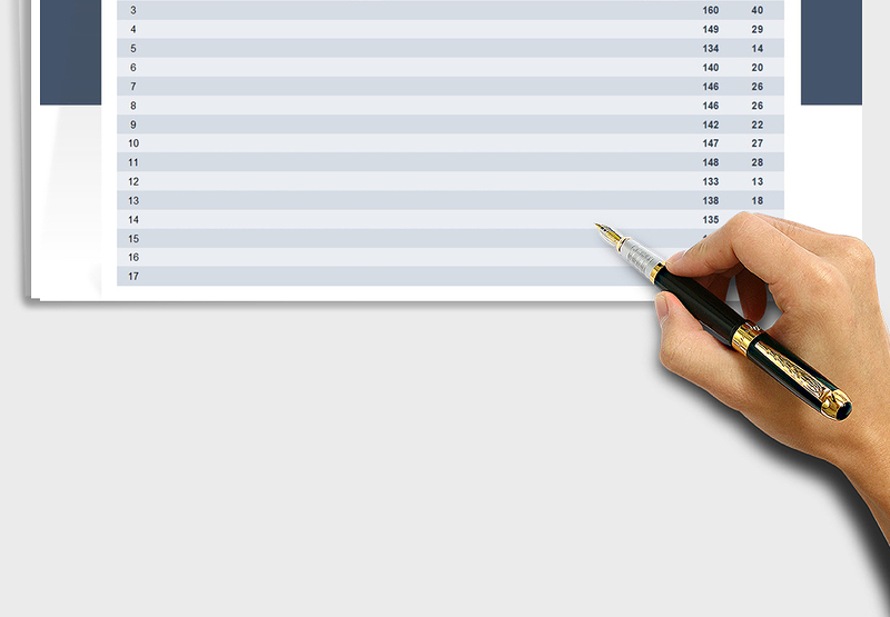 2025减肥计划表含可视化折线图免费下载
