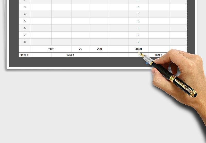 2025年临时工工资表