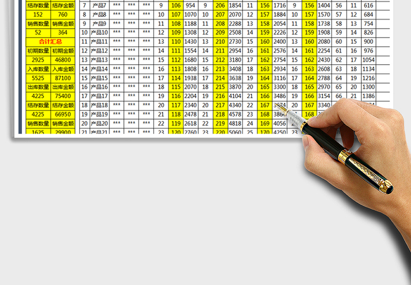 2025进销存明细表（可查询）免费下载