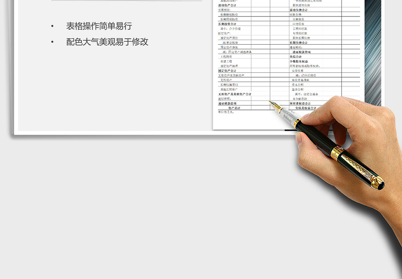 2025年资产负债表