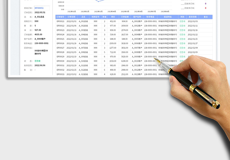 2025订单跟踪明细表