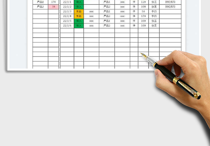 2025出入库明细记录表