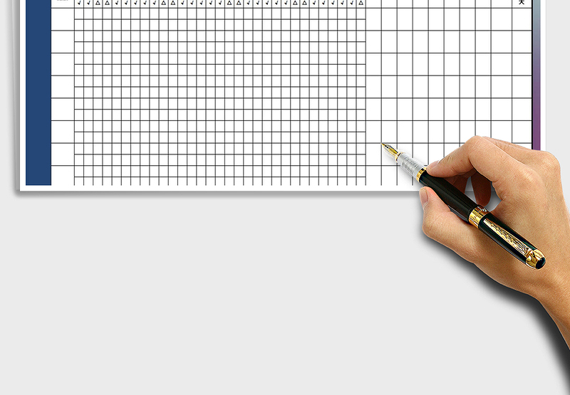 2025年每月考勤表（实用）