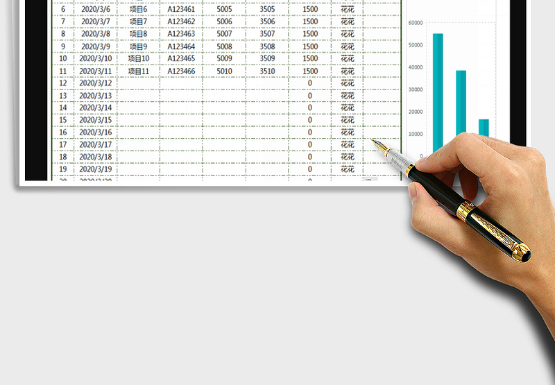 2025年财务收支表（账单）
