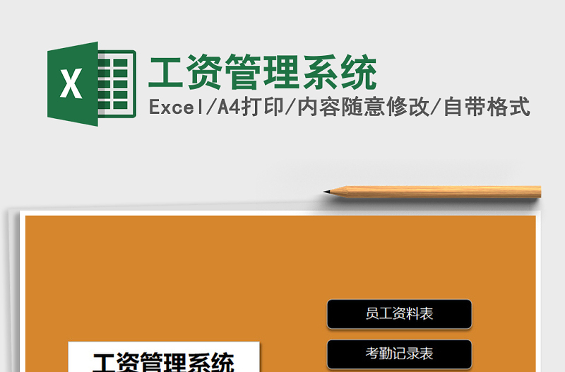 2025年工资管理系统