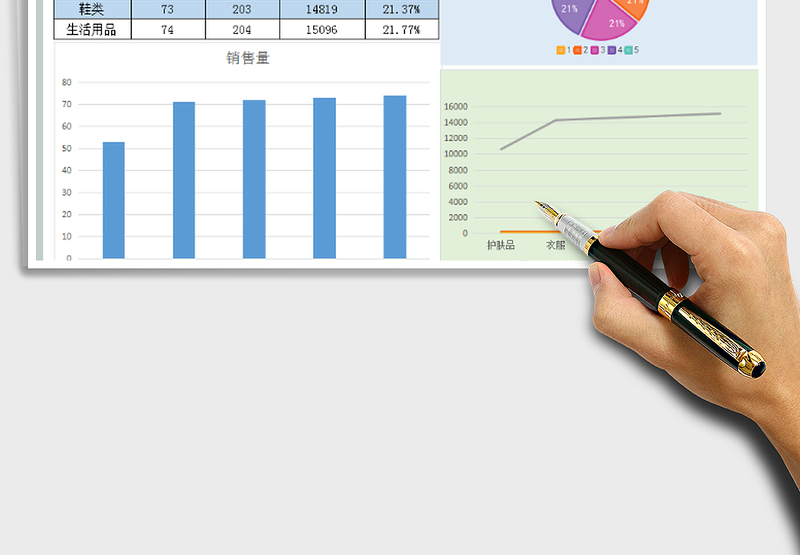 2025年销售数据总结分析明细图