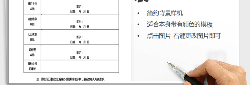 2025年员工离职申请表